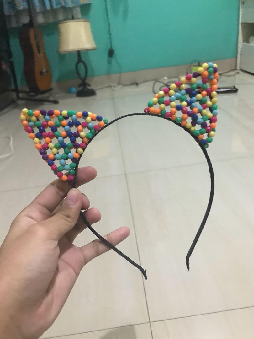 Bando Kucing Cat Ears Forever 21 Women S Fashion Women S