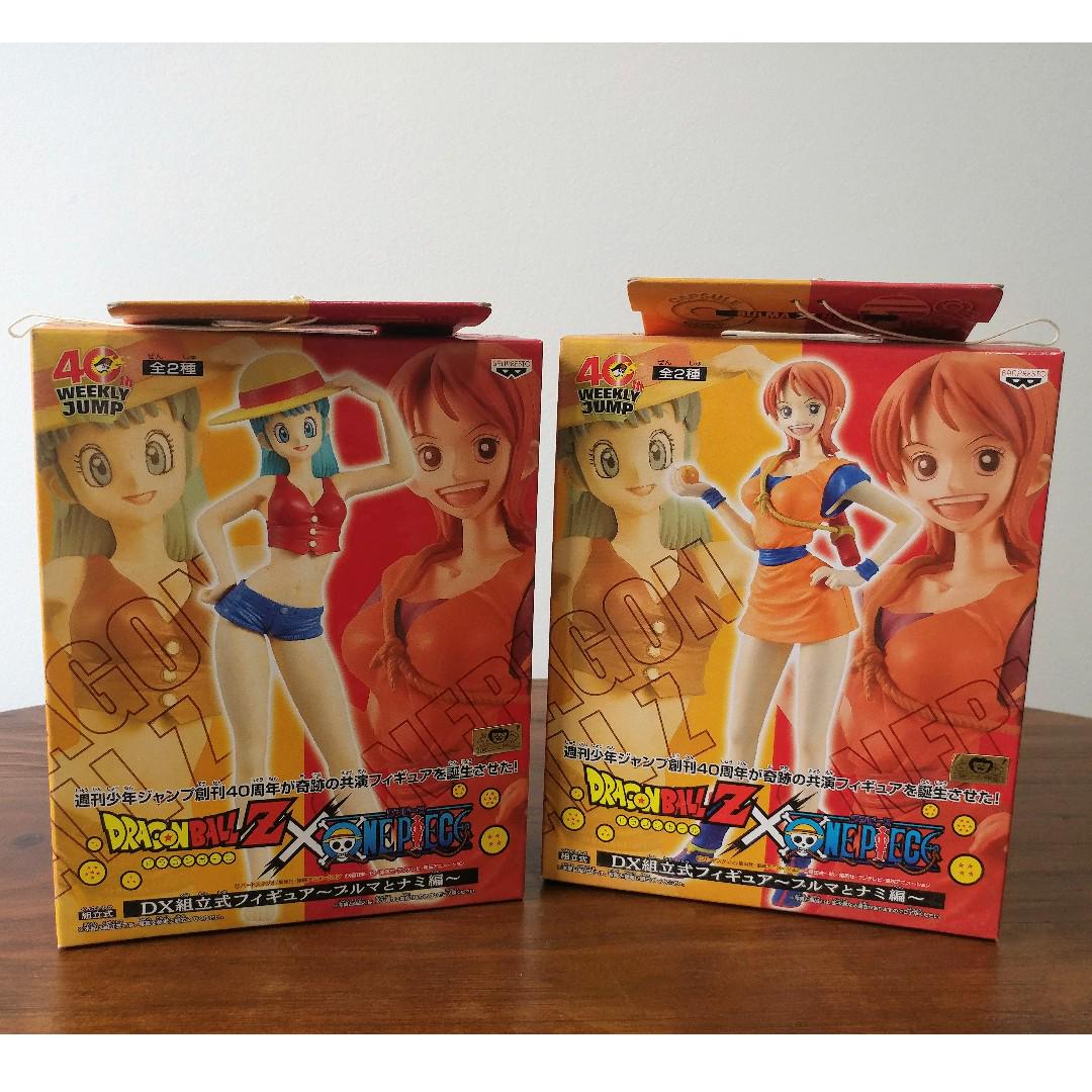 Dragon Ball Z Ã— One Piece DX Bulma x Nami set — Ninoma