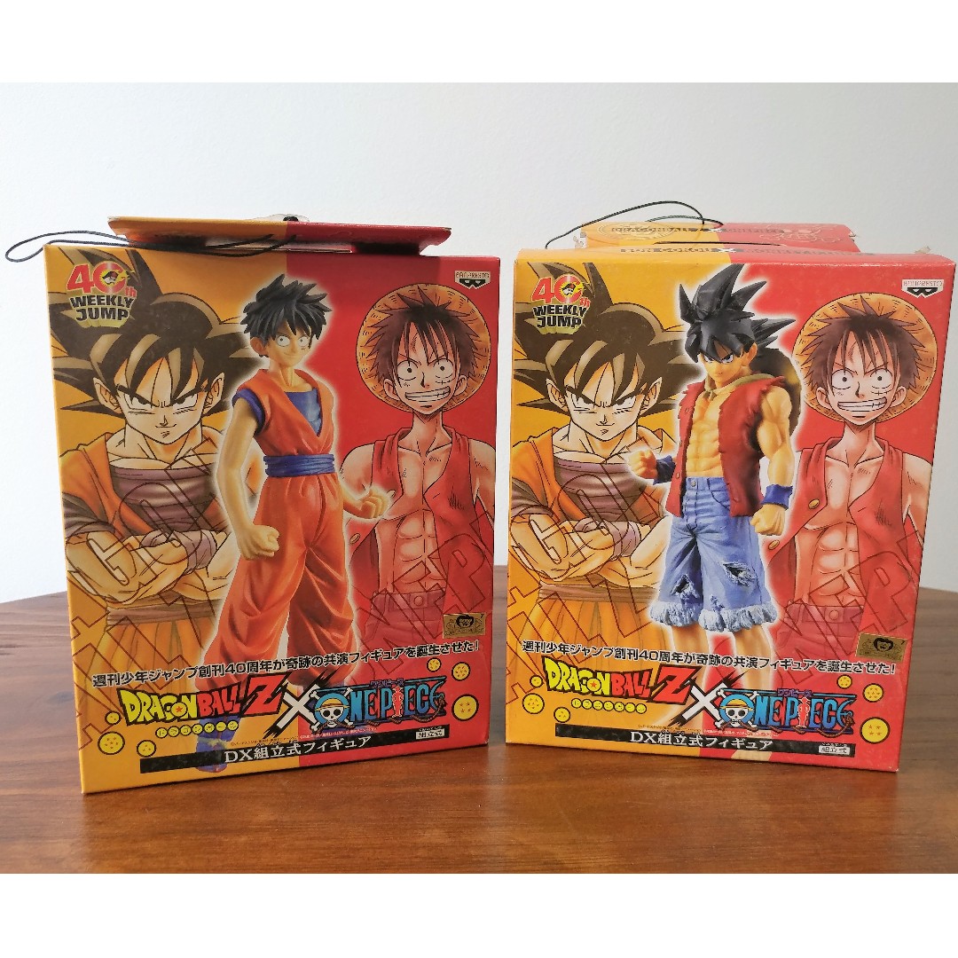 Banpresto Dragon Ball Z X One Piece Dx Ready Made Figure Crossover