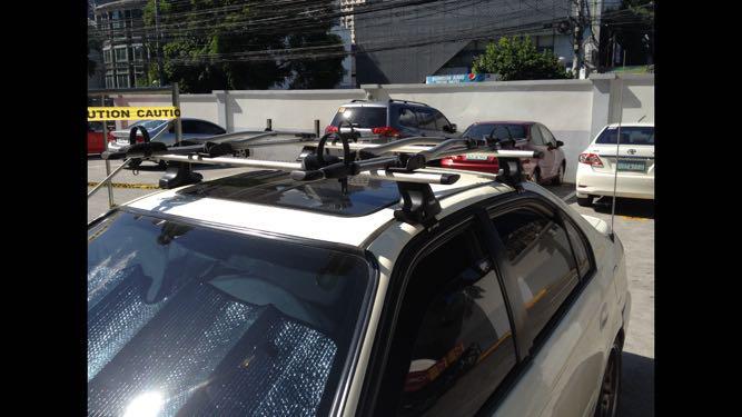 2 bike roof rack for car