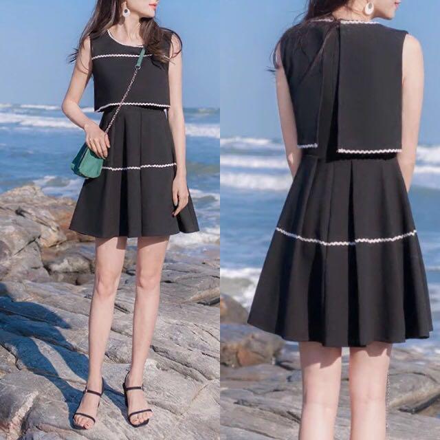 Black Sleeveless Dress Cooling Loose Crop Top Skirt Office Work Women Ladies Girls Korean Ulzzang Gown Dress Two Piece 2 Piece Flair Women S Fashion Clothes Dresses Skirts On Carousell Enjoy fast delivery, best quality and cheap price. black sleeveless dress cooling loose crop top skirt office work women ladies girls korean ulzzang gown dress two piece 2 piece flair