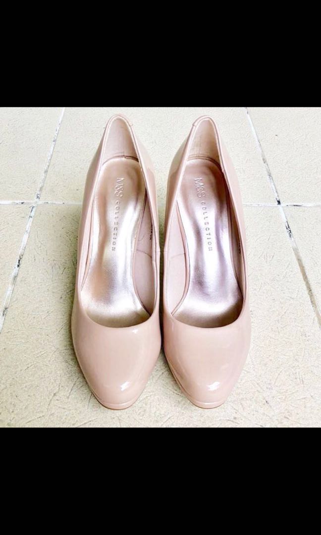 m and s nude shoes