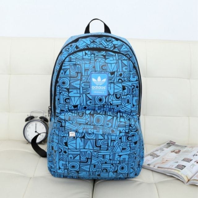 adidas patterned backpack