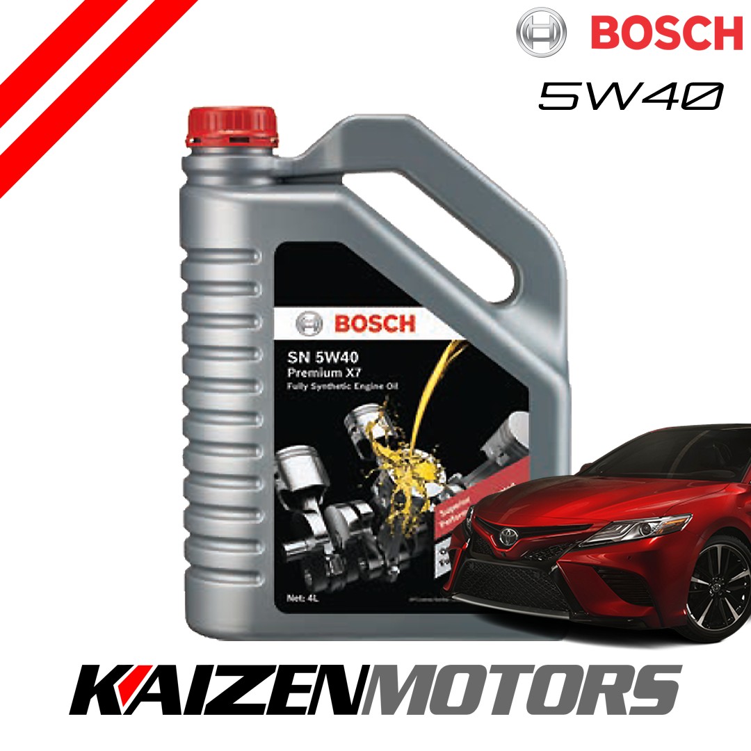 Bosch Lubricant SN 5W40 X7 Vehicle Servicing (J/K), Car Accessories