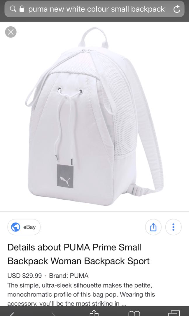 puma prime small backpack