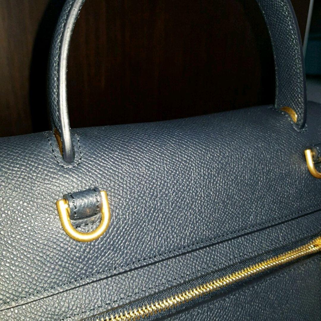 Celine Belt Bag Micro Navy Blue - Kaialux