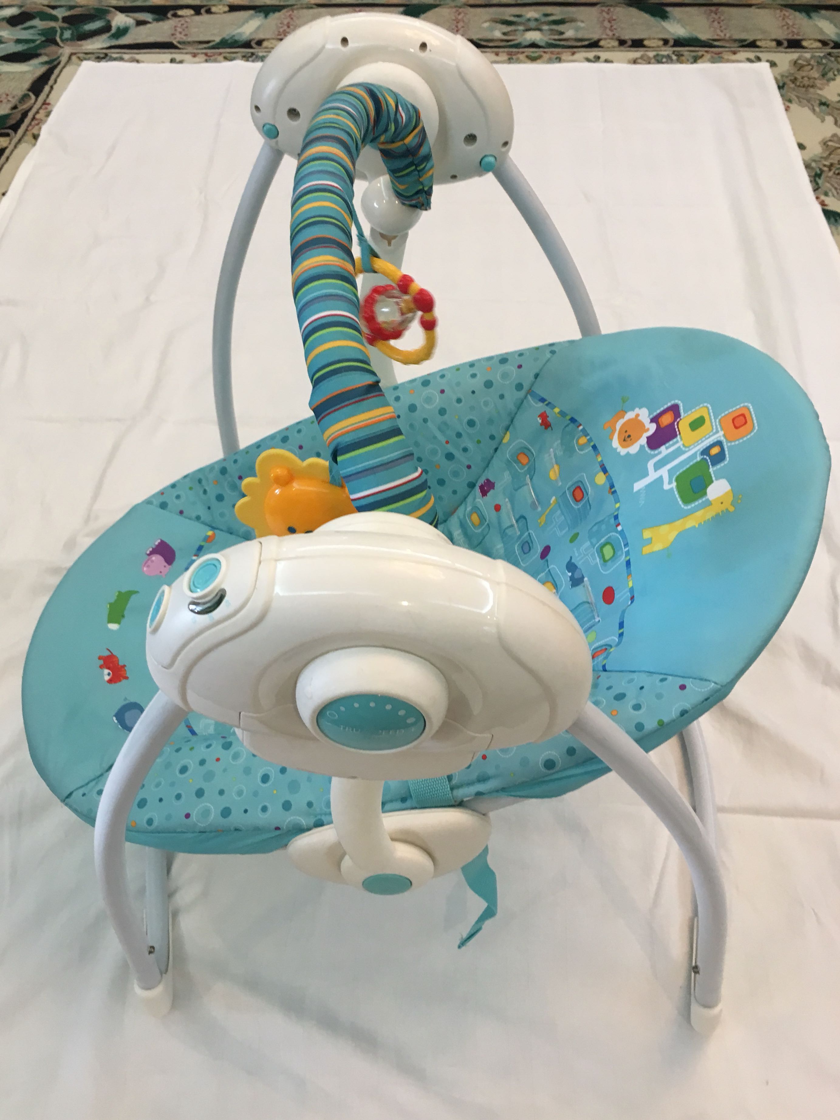 Bright Starts Portable Swing Fun On Safari