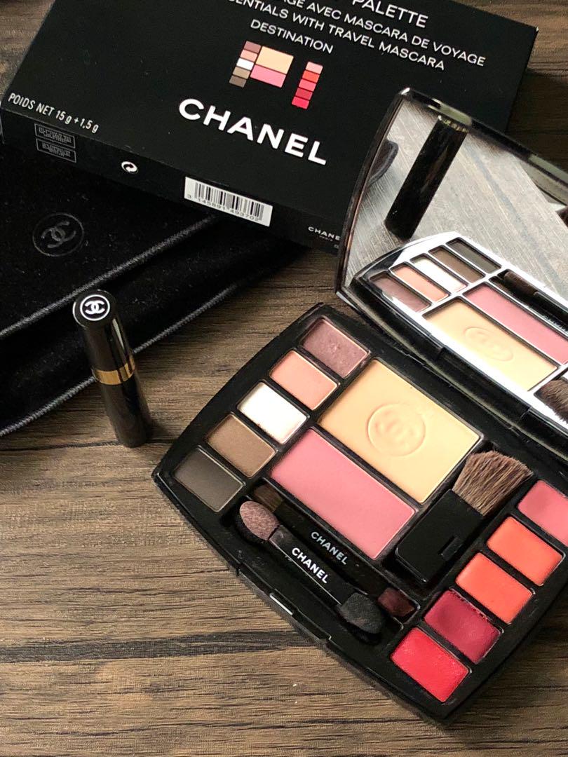 Chanel Travel Makeup Palette  Destination, Beauty & Personal Care, Face,  Makeup on Carousell