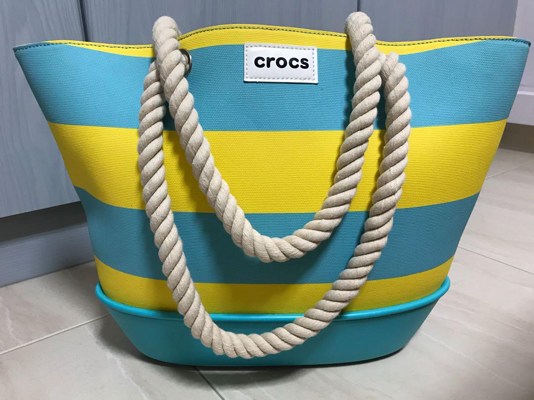 crocs beach bag