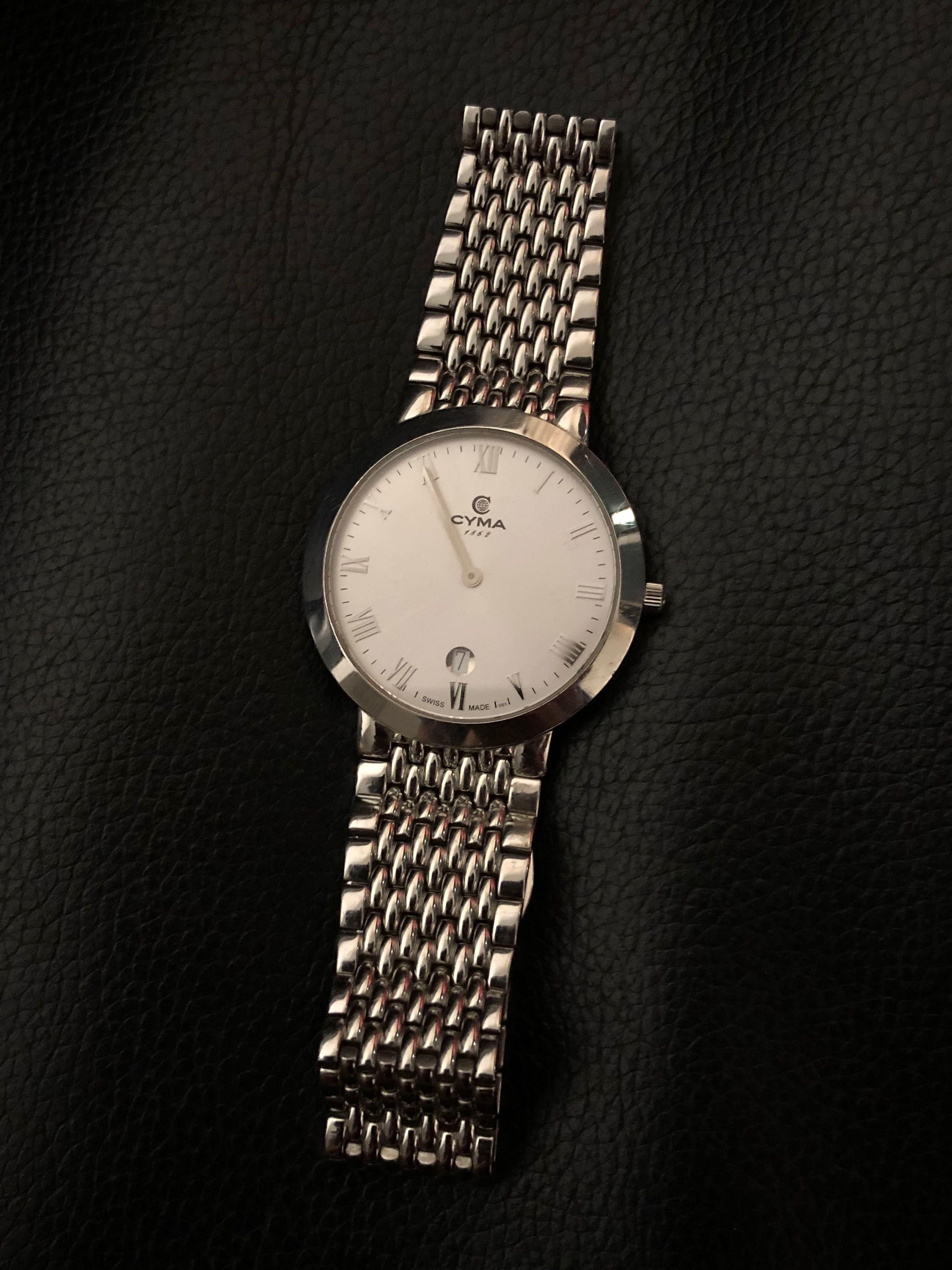 Cyma sapphire crystal watch online