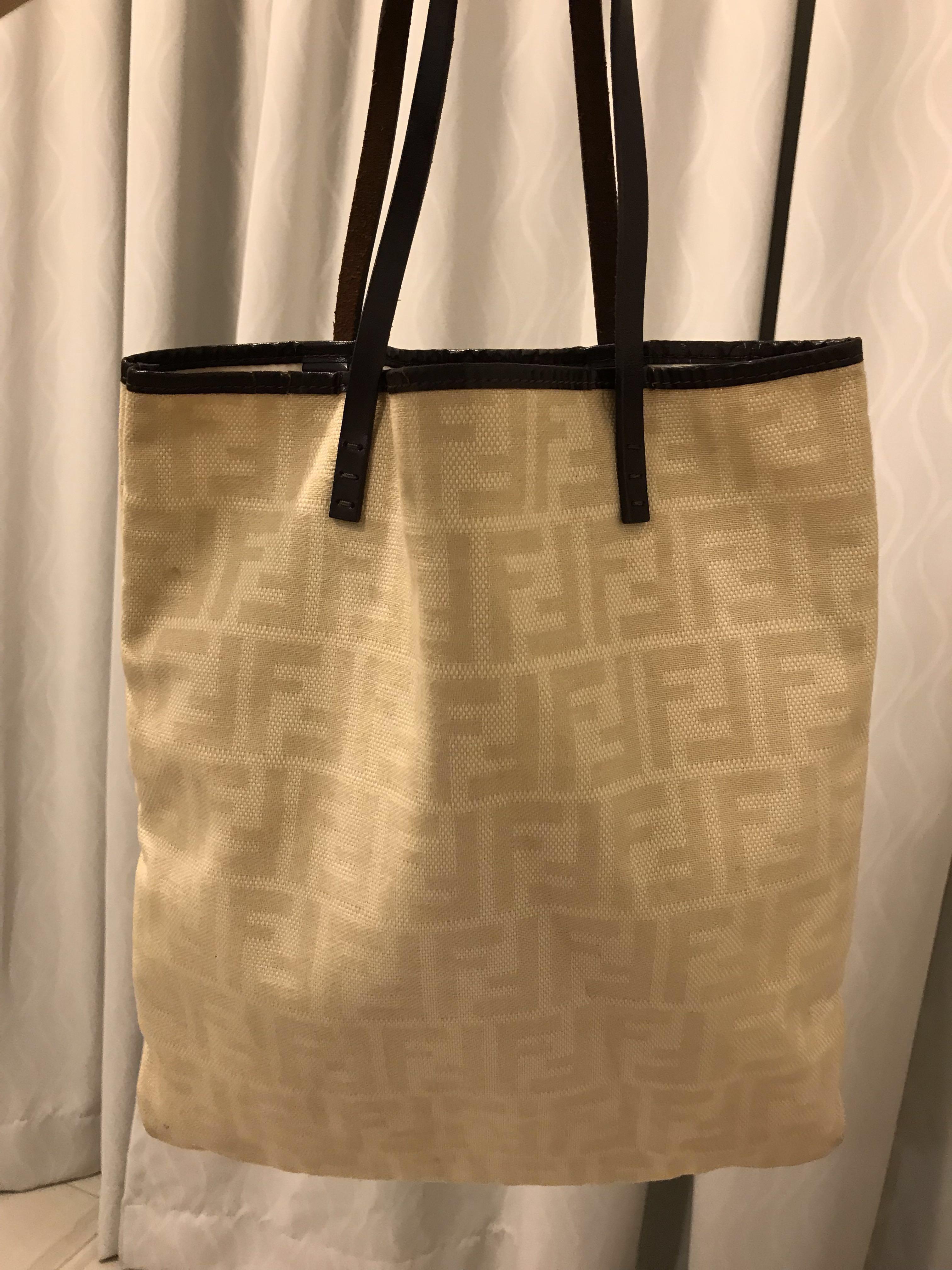 Flash Sale Fendi Vintage Monogram Tote Bag Luxury Bags