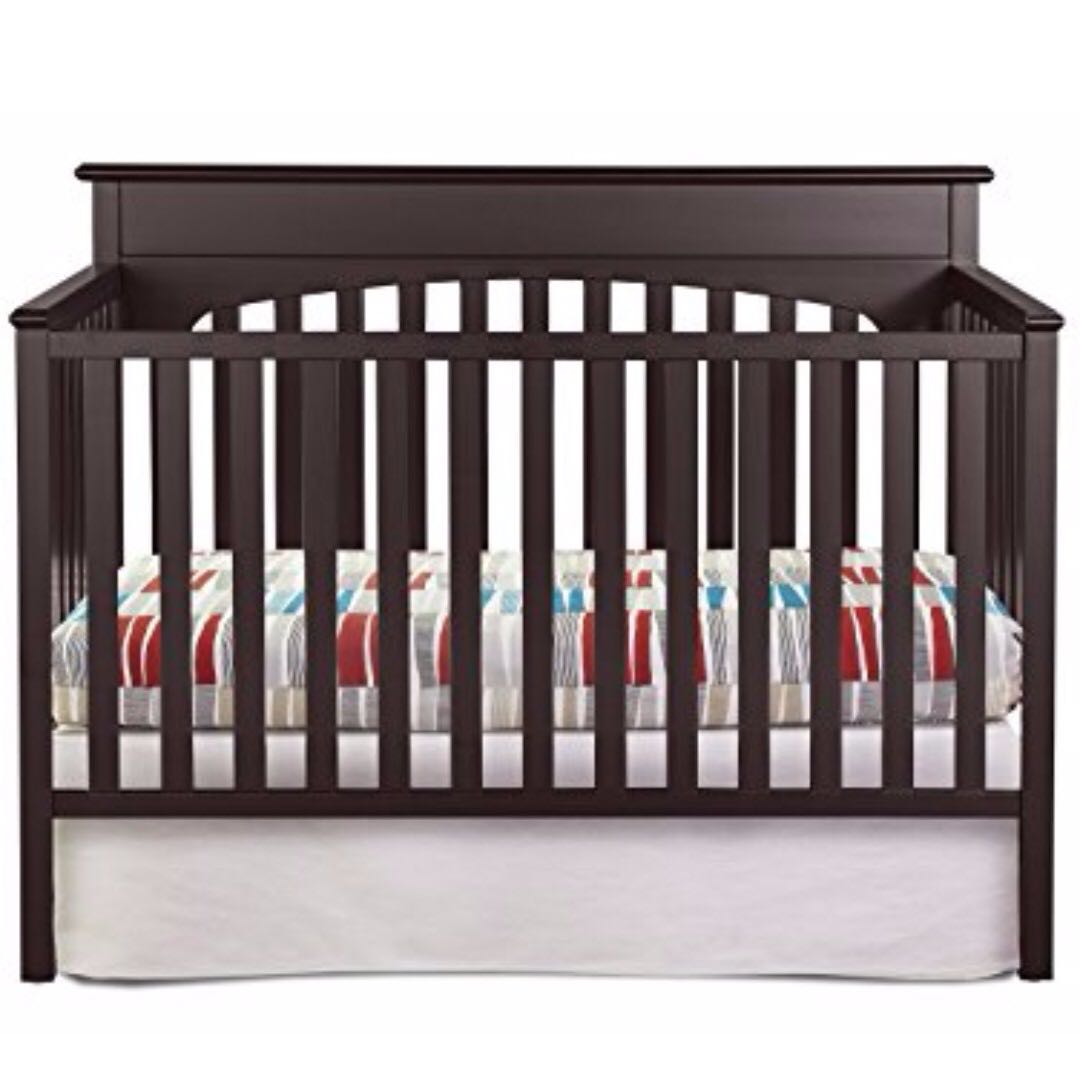 Graco lauren store convertible crib espresso