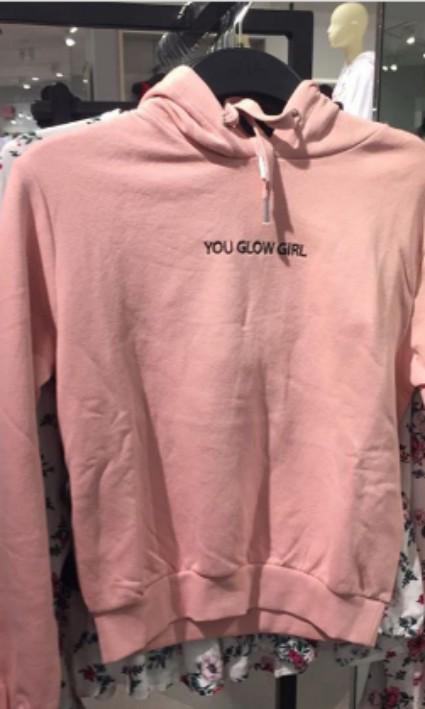 h&m girl hoodies