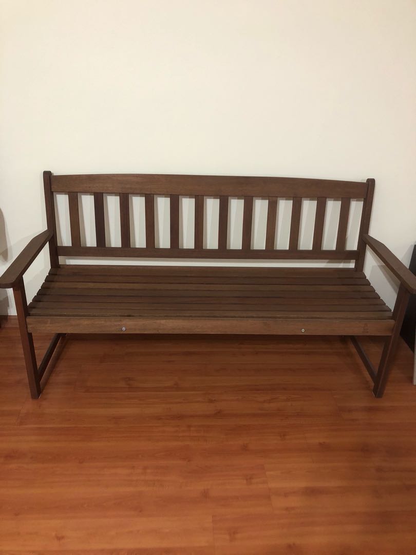 Ikea Wooden Bench Furniture Tables Chairs On Carou Photo
