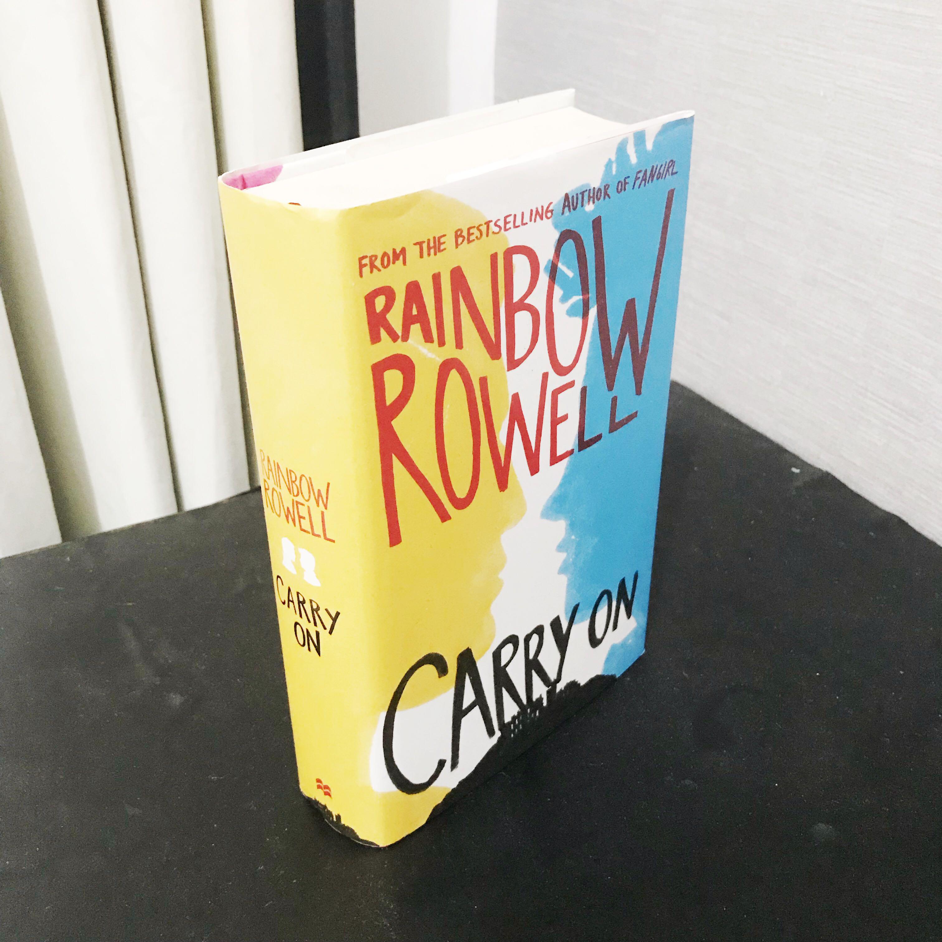 Imported Book Rainbow Rowell Carry On Hardcover Buku Alat