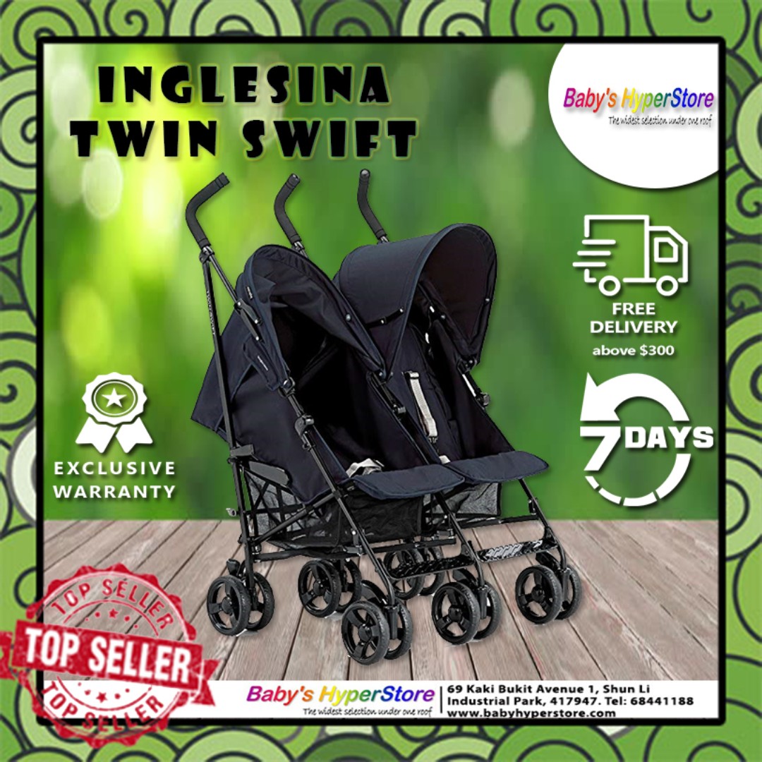 inglesina double stroller