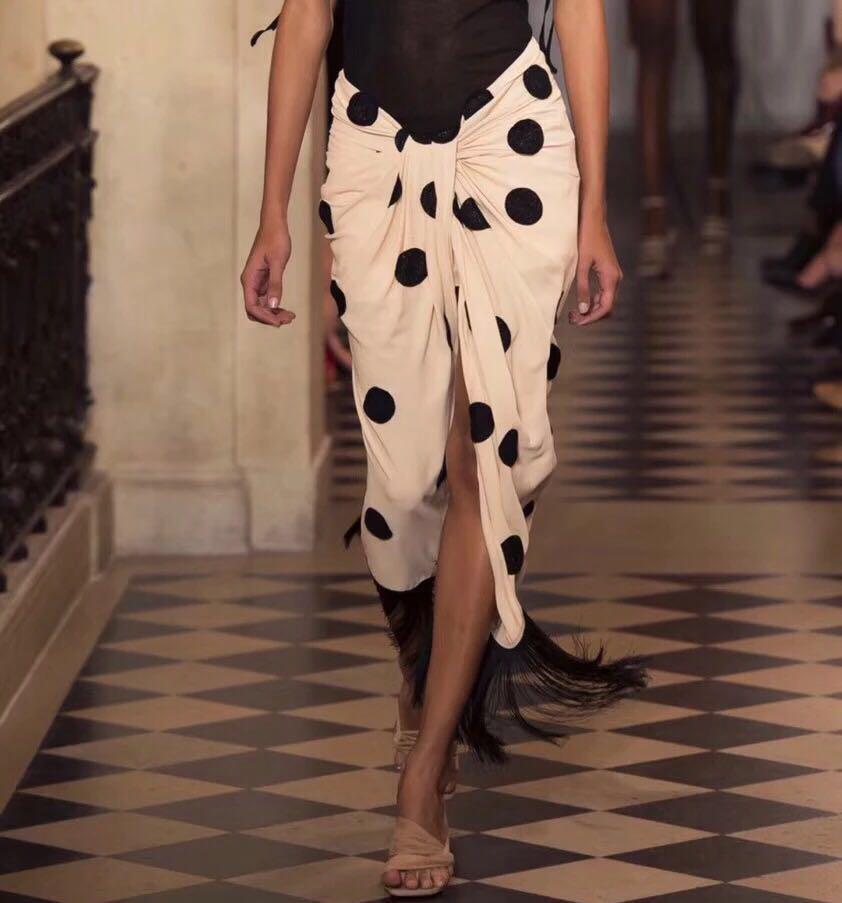 Jacquemus polka on sale dot skirt