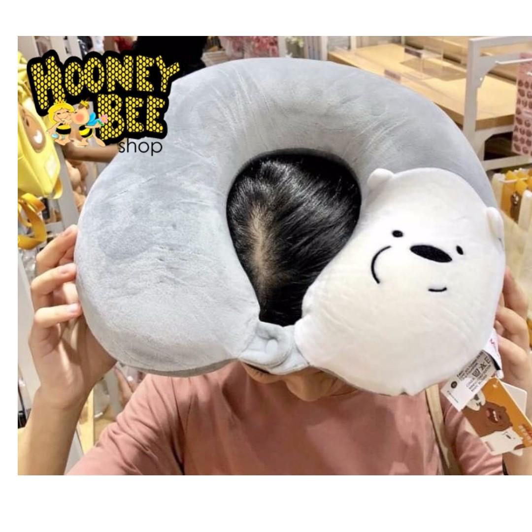 Japan Quality Miniso  Bantal  Leher We Bare Bear 3 Motif 