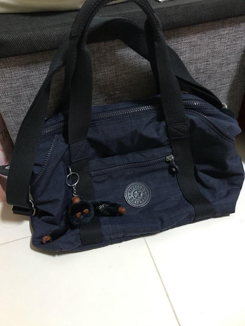 navy blue shoulder bag