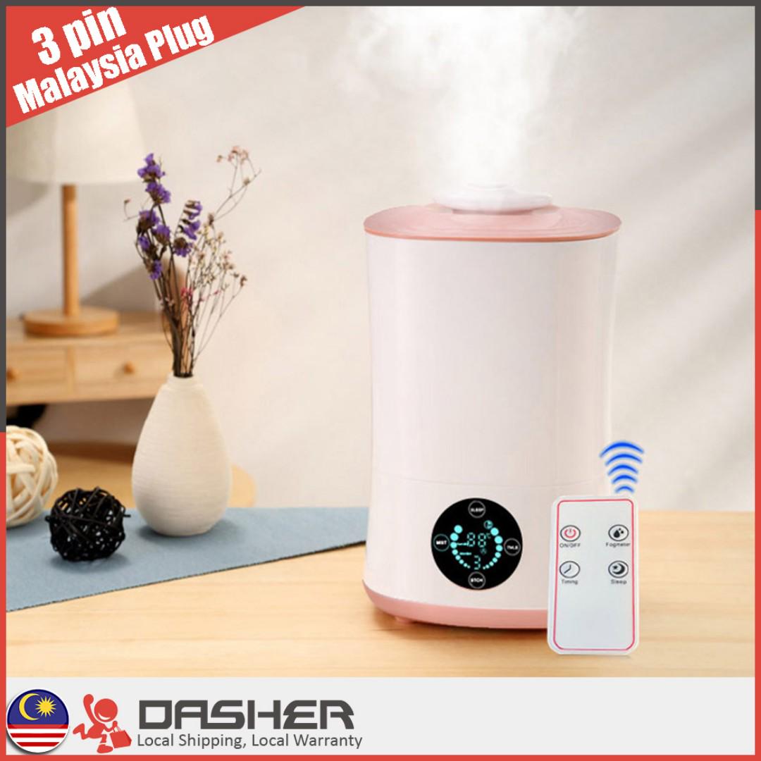 Latest Humidifier Large Capacity 4l Remote Control Touch Screen Aromatherapy Aroma Diffuser Essential Oil Home Furniture Others On Carousell