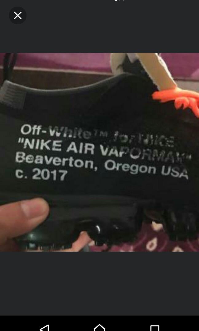 Off white vapormax 2018 legit check on sale