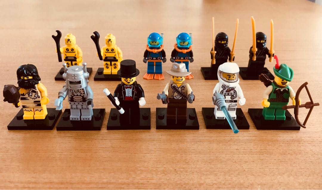 Lego Minifigures 人仔第一代, 興趣及遊戲, 玩具 & 遊戲類 - Carousell