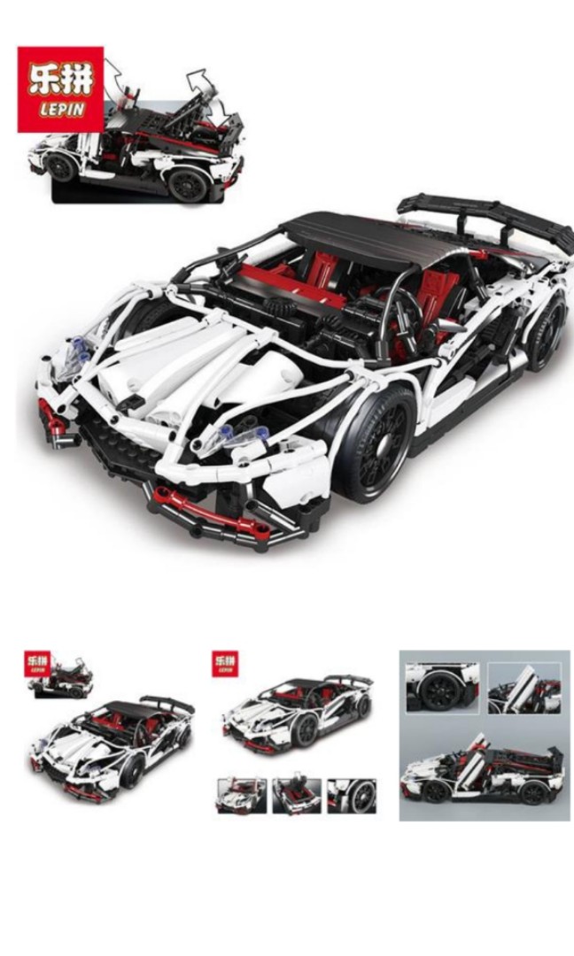 Lepin Technic Dream Car Series 23006 The Lamborghini Veneno Sports