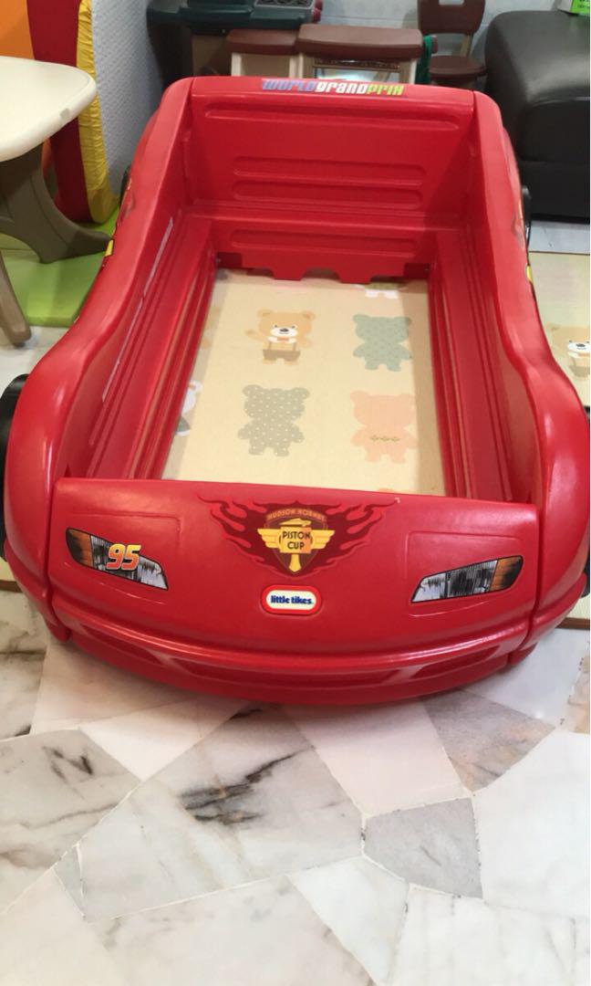 Little tikes lightning mcqueen toddler bed decals deals