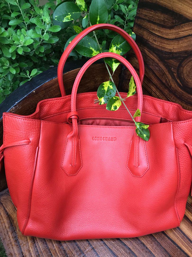 longchamp penelope red