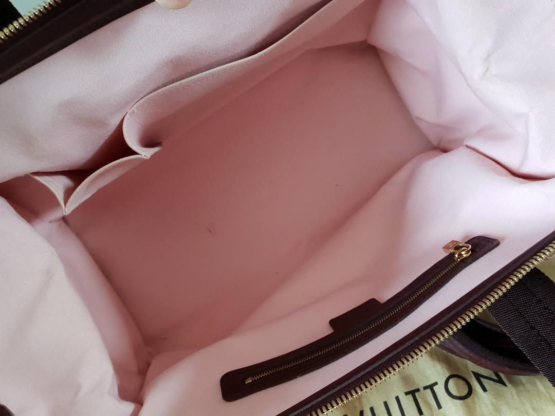 Josephine cloth handbag Louis Vuitton Beige in Cloth - 34848926