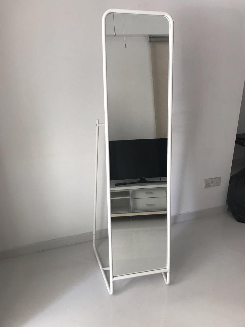 Mirror Stand Clothes Rack Furniture Others On Carousell