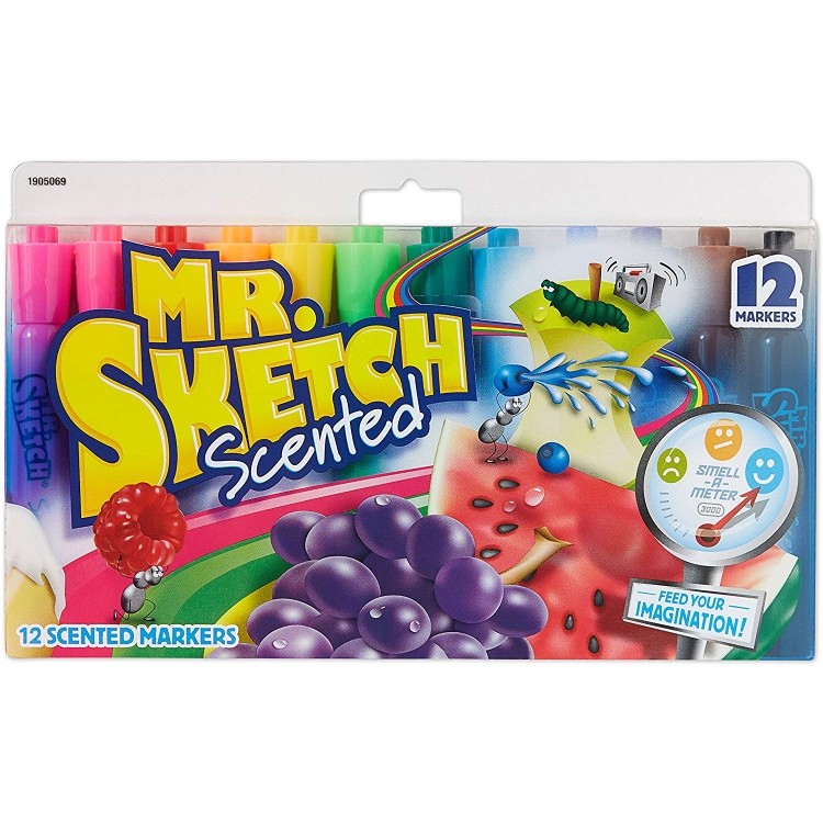 Bnib Mr Sketch Scented Markers Chisel Tip 12 Count Design Craft Craft Supplies Tools On Carousell
