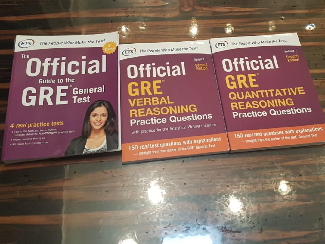 Official Gre Guide Super Power Pack 3rd Edition Books