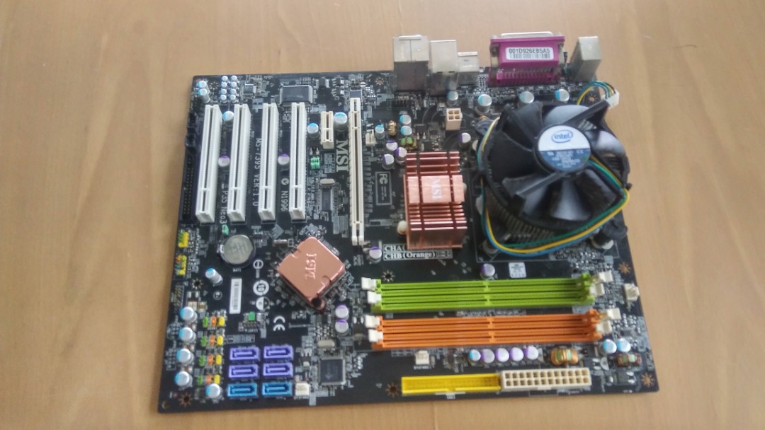 Msi Old Computer Old MSI Motherboard, Electronics, Computer Parts & Accessories on Carousell