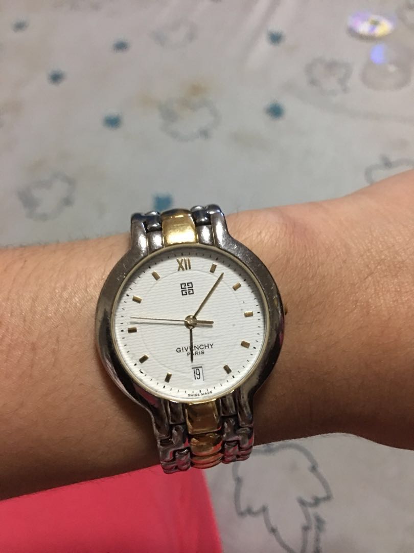 Original givenchy two tone, Women's Fashion, Watches & Accessories, Watches  on Carousell