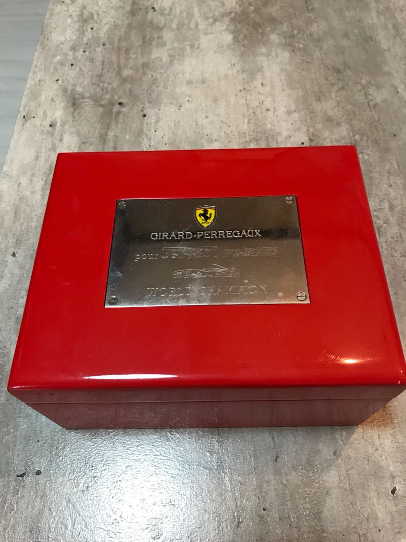 Ferrari watch red box