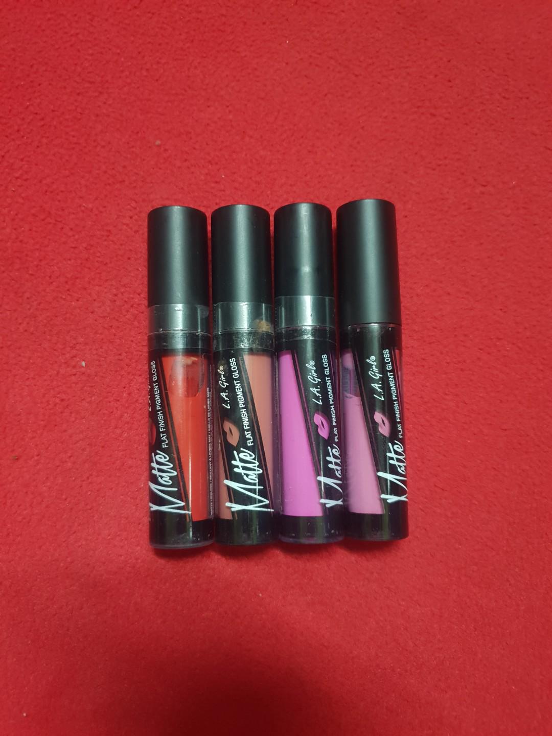 Original LA GIRL Flat Finish Pigment Gloss, Beauty & Personal Care