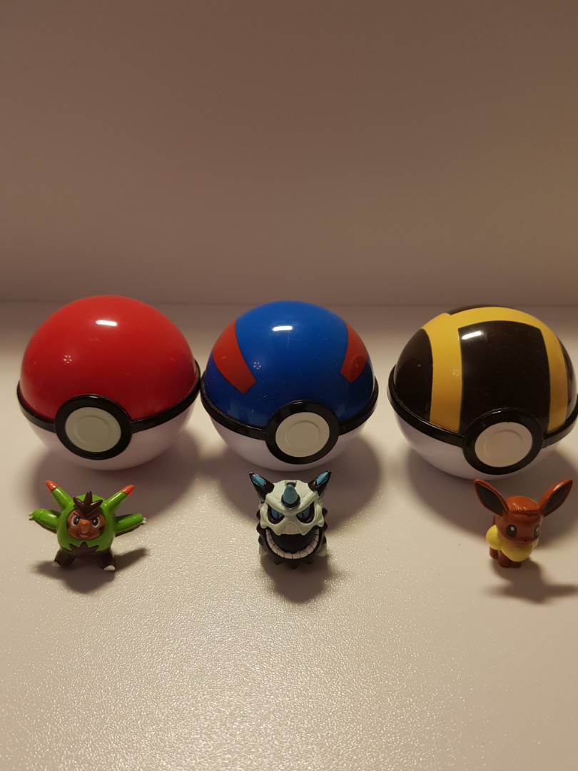 pokeball figures