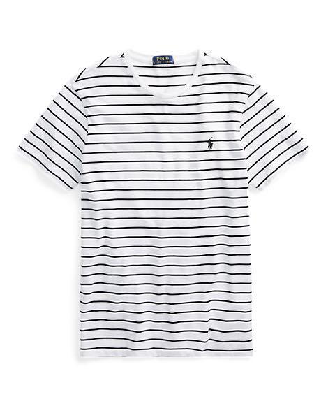 ralph lauren striped tee