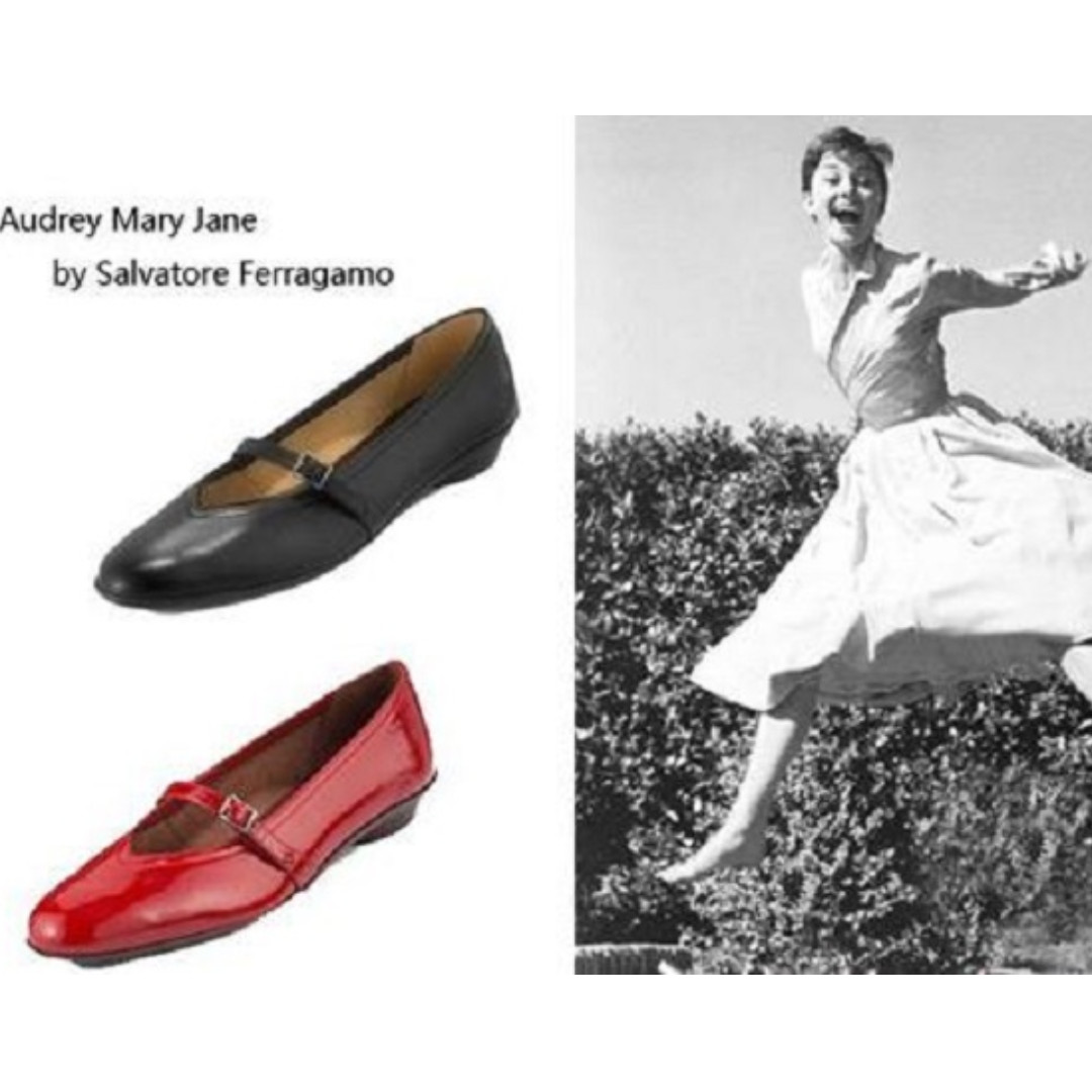 Ferragamo audrey hepburn flats discount