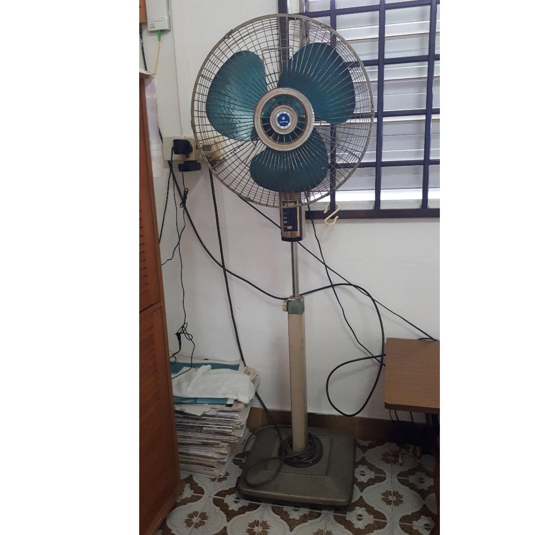 Sanyo Standing Fan 18", Furniture & Home Living, Lighting & Fans, Fans