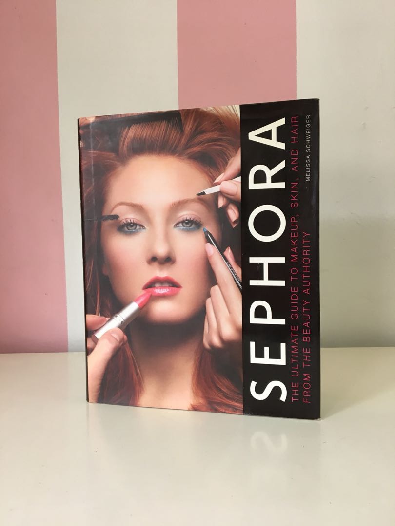 Sephora Tutorial Guide Hard Cover Book Peralatan Tulis Buku Di