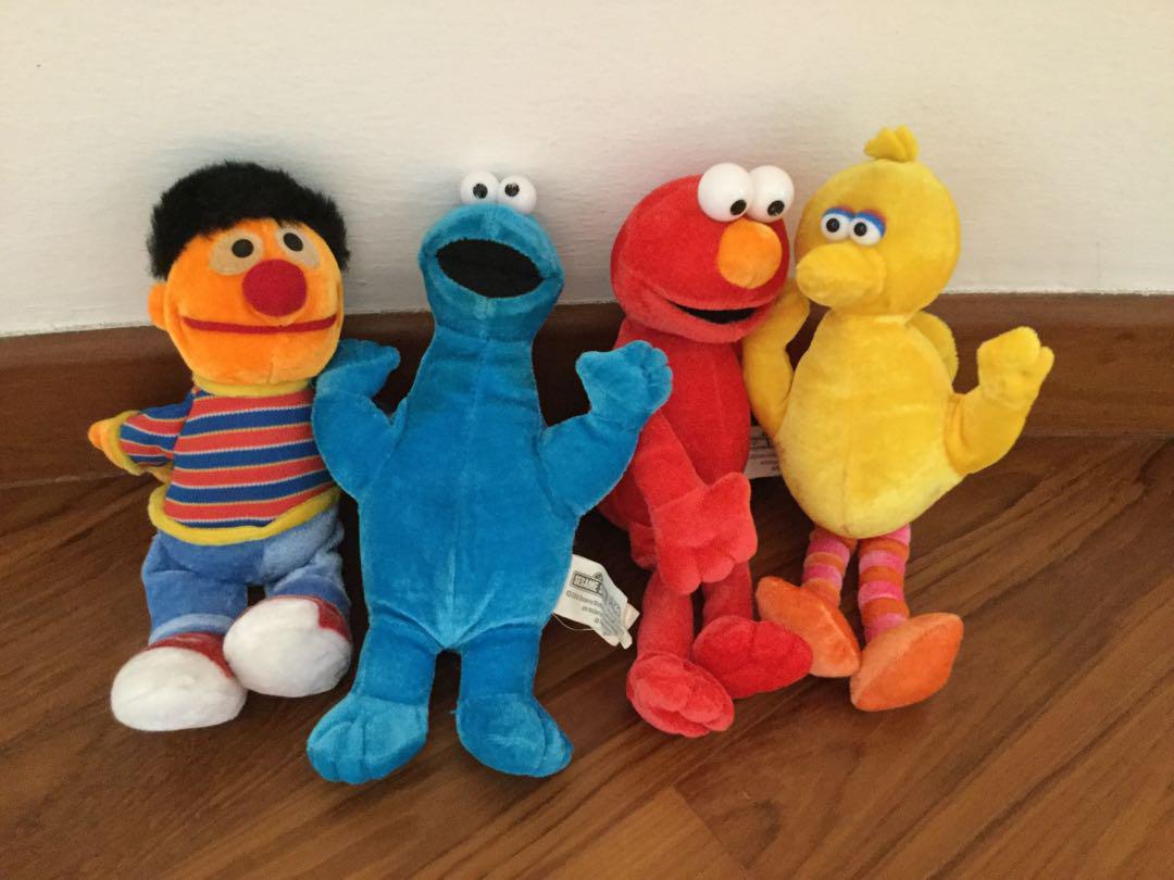 Sesame Street Characters Soft Toys Almost New Condition Toys