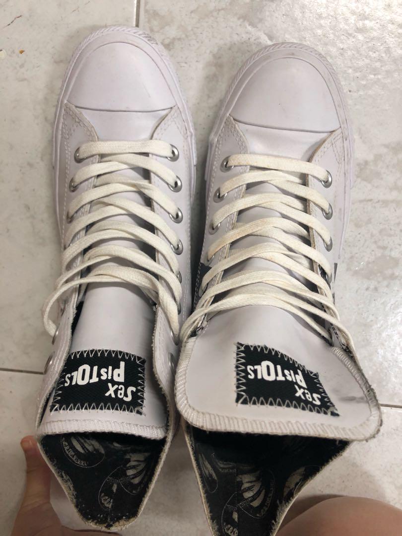 Sex Pistols Converse Luxury Sneakers And Footwear On Carousell