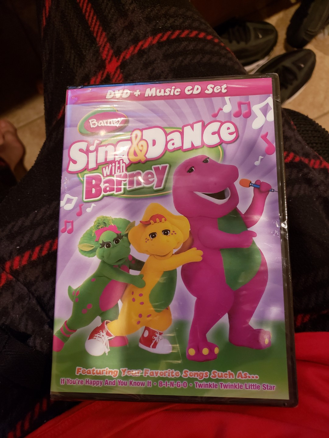 Sing & Dance with Barney DVD + CD Set, Babies & Kids, Toys on Carousell
