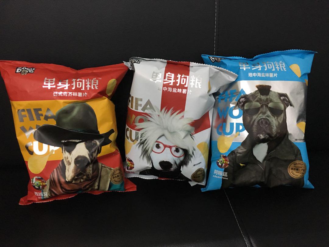Single Dog Potato Chips, Food & Drinks, Homemade Bakes on Carousell