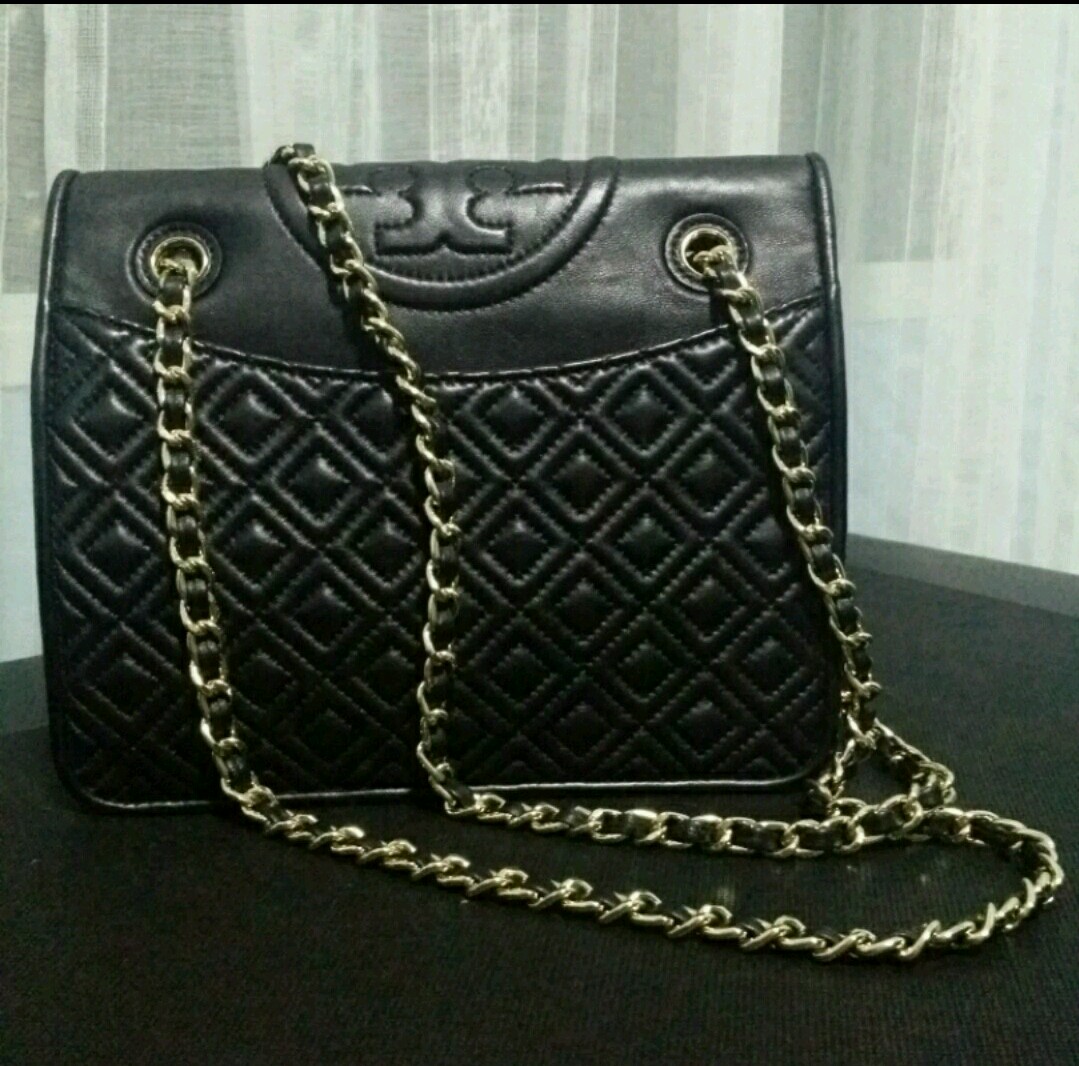 tory burch fleming quilted