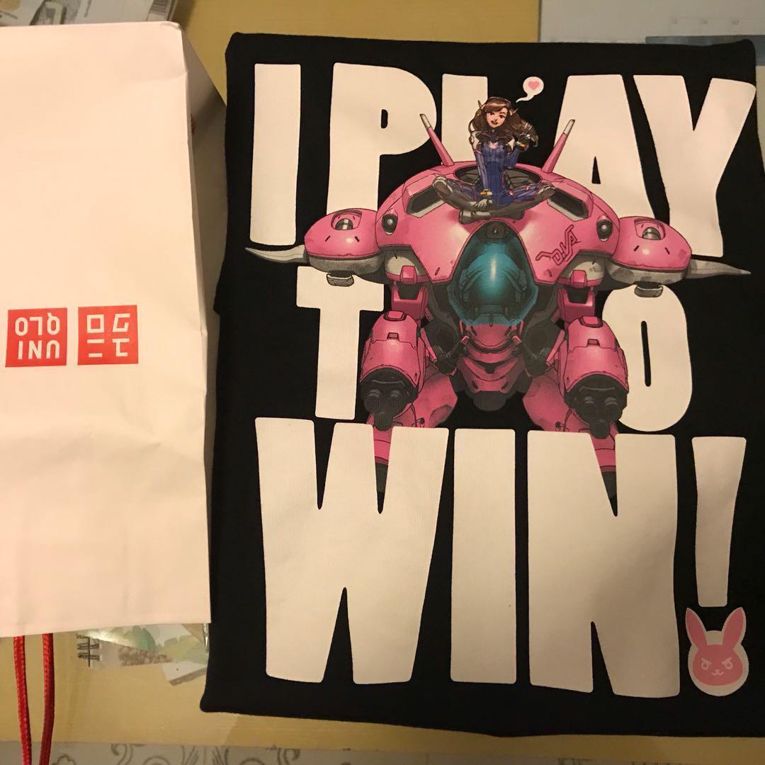 Uniqlo Online Exclusive Blizzard Overwatch D Va Ut Tee Men S Fashion Tops Sets Formal Shirts On Carousell
