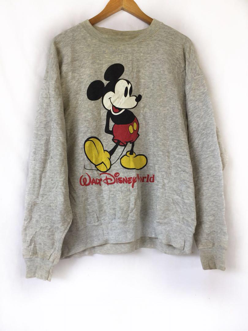 vintage mickey mouse sweatshirt 80s