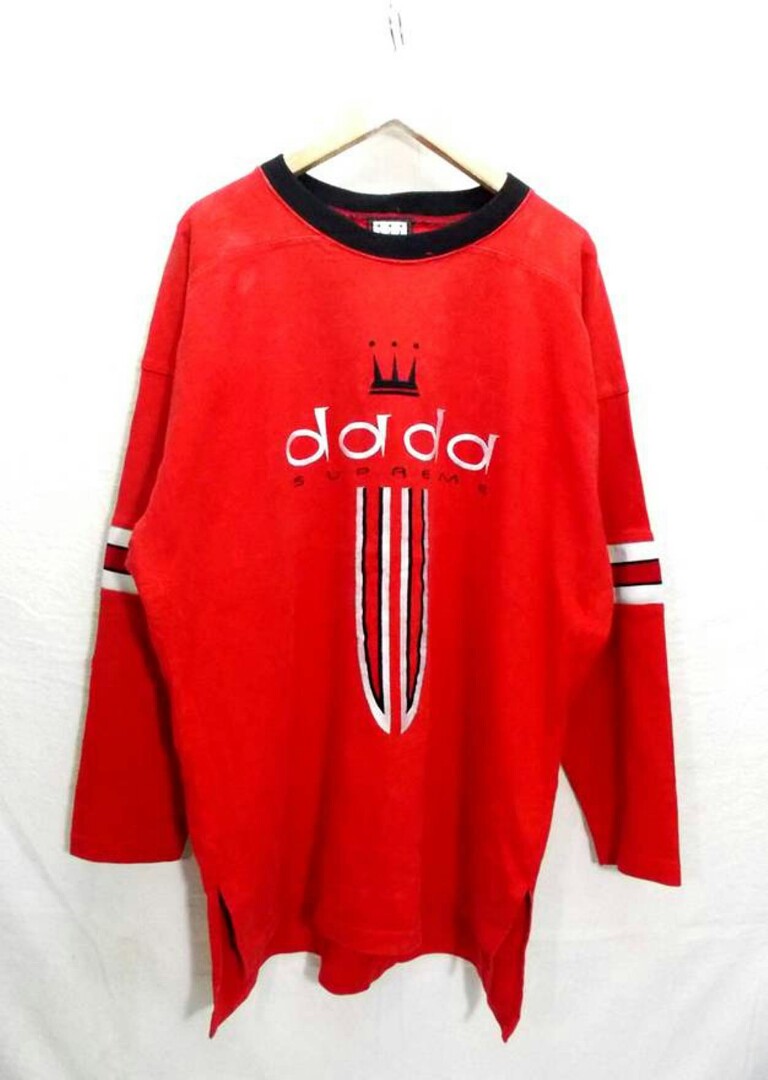 Damani Dada Supreme Jersey Red Vintage Hip-hop T-shirt 90s 